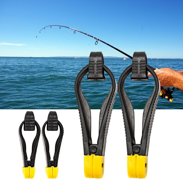 Snabbspänne för fiske, plast, kraftgrepp, släppklämma 0.06 Large