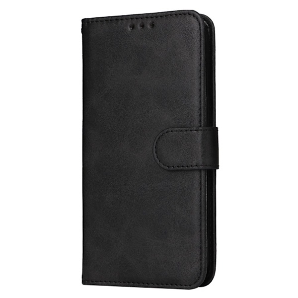 SKALO Samsung A55 5G PU Læder Wallet Case - Flere Farver Sort(FQ) Black Black