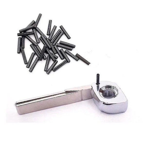 100 st 1,6 mm stift för Keydiy Vvdi bilnyckel bladhållare stiftbult bilnyckel embryo spärr fjärrnyckel blad