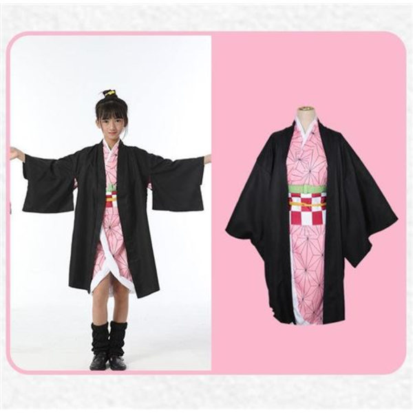 Ariestar jentebarnekostyme sett? Demon Slayer Kimetsu no Yaiba