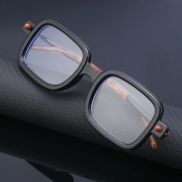 Uusi saapuminen paksut kehykset aurinkolasit miehille retro anti sininen valo neliö aurinkolasit tukkumyynti miehille C2 thick frame sunglasses