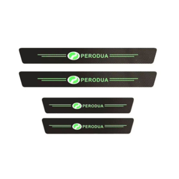 Auto dørtrinbeskytter anti-scratch dørtrinbeskytter til køretøjstilbehør_llk13 Perodua 4pcs