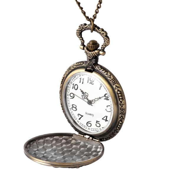 Smycken Pocket Watch Classic Quartz Watch Halsbandsh?nge