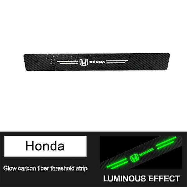 Auto dörrtröskelskydd anti-scratch dörrtröskelskydd för fordonstillbehör_llk13 HONDA 1PCS