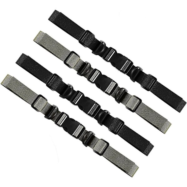 4 stk Ryggsekk Bryststropp Justerbar Brystbelte Fotturer
