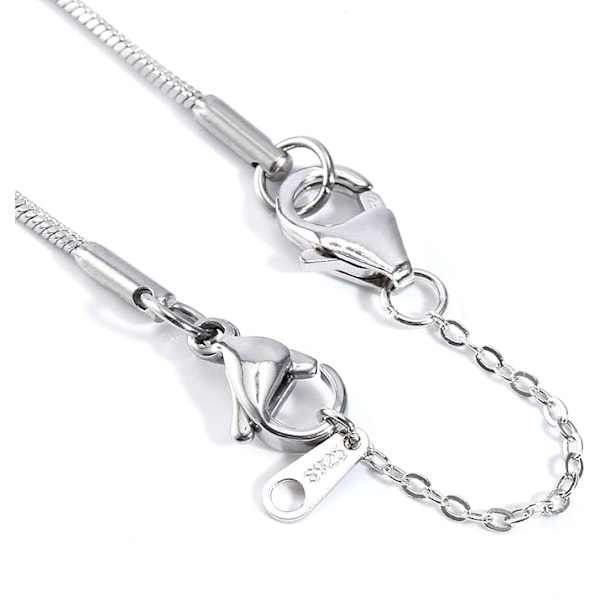 Kaulakorun pidennysketjut, 925 hopea Kaulakorun pidennysketjut, 14K kultapinnoitettu Kaulakorun pidennysketju Ketjun pidennys Choker-kaulakoru Rannekorun pidennysketjut D-silver