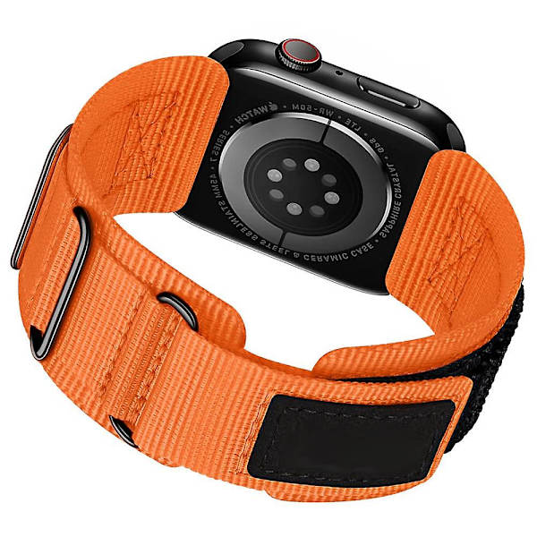 Trail Loop-band för Apple Watch Ultra 49mm 45mm 41mm 44mm 40mm 42mm 38mm 40 44 45 Mm Armband Iwatch Serie 7 6 5 4 3 Klocka 8 Rem 42 44 45 49mm 42 44 45 49mm Yellow Beige