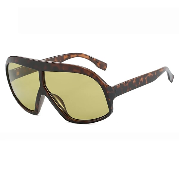 STORY KDD2132 Custom Oversized Punk Solbriller Orange Linse Luksus Shades Solbriller Hip Hop Store Ramme Kvindernes Briller C4 oversized