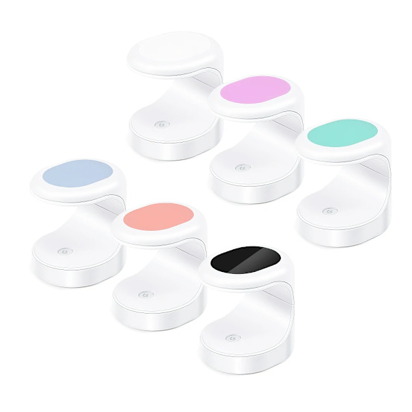 16W UV LED-lampe neglekunst tørkelampe mini bærbar White