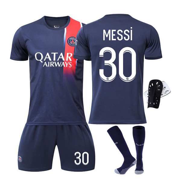 23-24 ny säsong Paris Saint-Germain Mbappe Messi tröja kit Messi NO.30 Messi NO.30 Messi NO.30 22