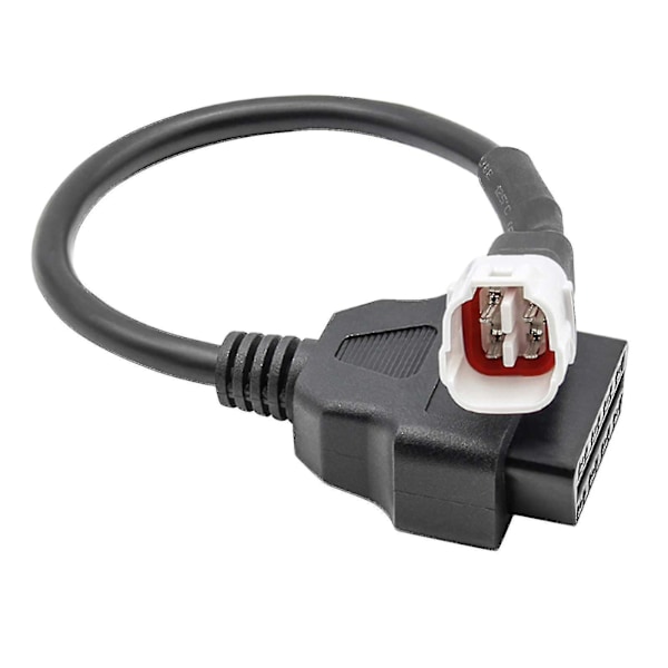 Adapter för Yamaha motorcykel 4-stiftskontaktkabel - Obd2-kontaktkonverter för Yzf R1 R6 Mt07 Mt09 Mt10 Tracer Xsr Fz09 Fz10 Fjr1300