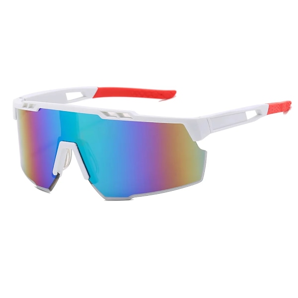 Superhot Eyewear 21945 Fashion 2024 Mænd Flad Top Sports Udendørs Cykling Skjold Goggle Spejl Solbriller C5