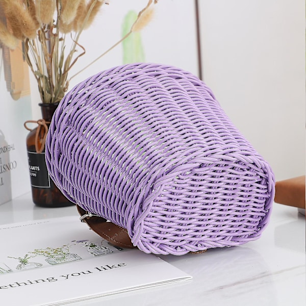21*17*16cm Lasten pyörän kori lapsille Pojat Tytöt Pyörä Pyörä purple