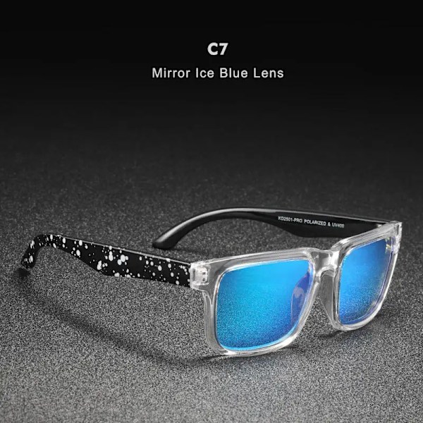 Tukkumyynti Trendikkäät Suunnittelija Polaroidit Unisex Aurinkolasit Miehille Miesten Värikäs Päällyste Uv400 Aurinkolasit C6 Retro Sunglasses