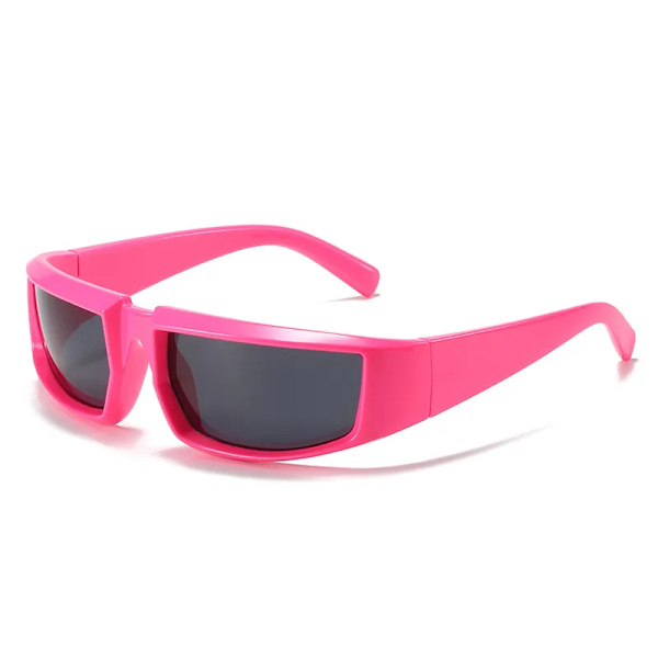 2024 designer solbriller trend kvinder tilpasset logo nuancer berømte mærker high fashion solbriller nyeste 2024 solbriller Rose red  frame Fashion Style