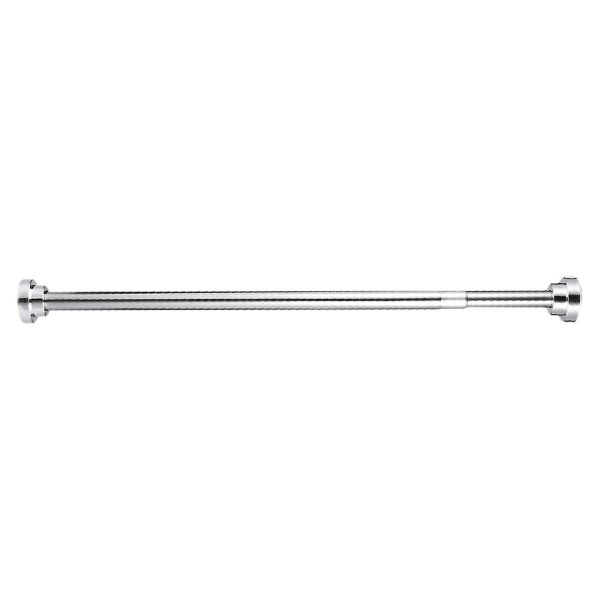 Fjädergardinstång Spännstång Duschstång Spännstång Gardinstång Fjäder Duschgardinstång Spänne Silver 50cm