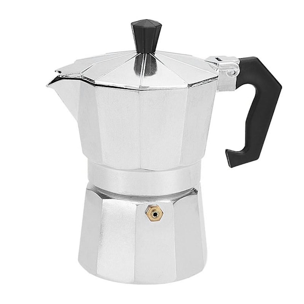 Italialainen Alumiininen Moka-kattila Eurooppalainen Kahvilaite Oktaedrinen Moka-kattila 1 Kupillinen (50ml) ()