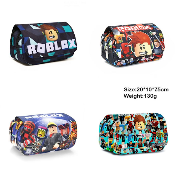 3D Perifer ROBLOX Dobbelt Lag Pencil Case Etui 2