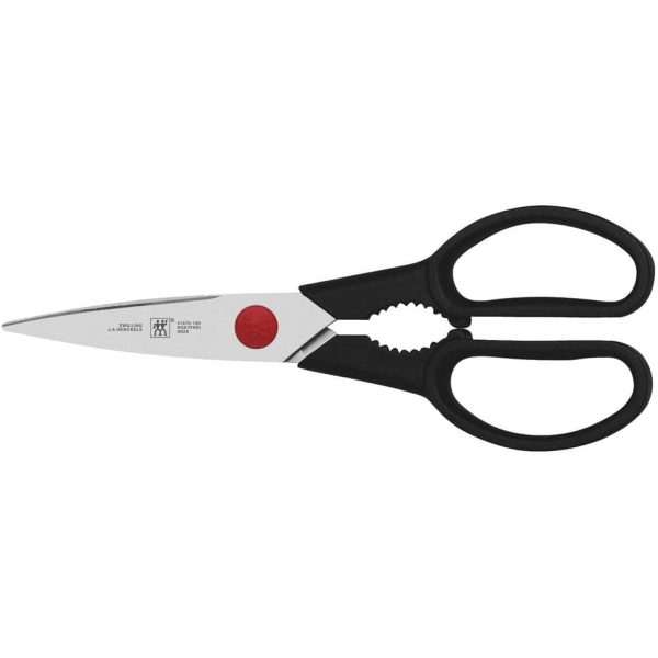 41370-001-0 Multifunktionssaks, Universal, Længde: 21 cm, Rustfrit stål/Plast, Twin L, Sort Sort Black 21 x 5 x 5 cm