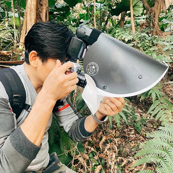 Makrohajotinheijastin Pehmeä valosuoja Yhteensopiva Canon 100 Sony 90 Nikon 105 Objektiivin KANSSA UUSI-Täydellinen Mini Reflector