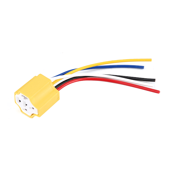 Keramisk 5-polet Bilkontakt Relæ Stik 30-100A 0.1