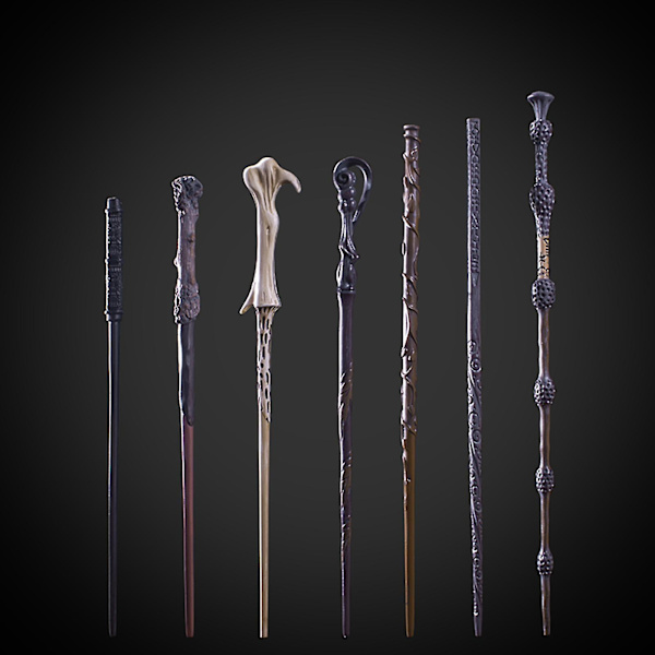 Wizarding World Harry Potter Lumotut Harry Potter -hahmojen taikasauvat keräilylaatikoilla Lelut lapsille 6-vuotiaille ja sitä vanhemmille Cosplay Hermione