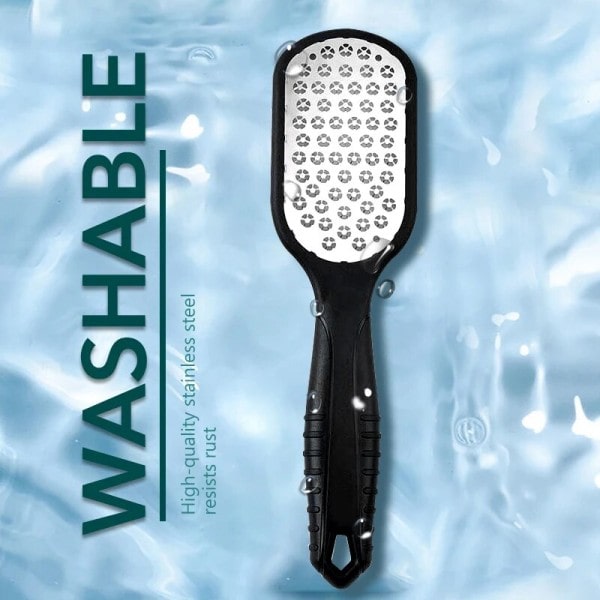 1 st Professionell Rostfritt Stål Callus Remover Fotfil Skrapa Pedikyrverktyg