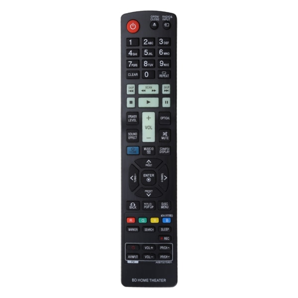 Replacement Remote Control for LG Blu-ray Home Theater LHB336 LHB536 HX906SB LHB976 HX551 HX561 Remote Control