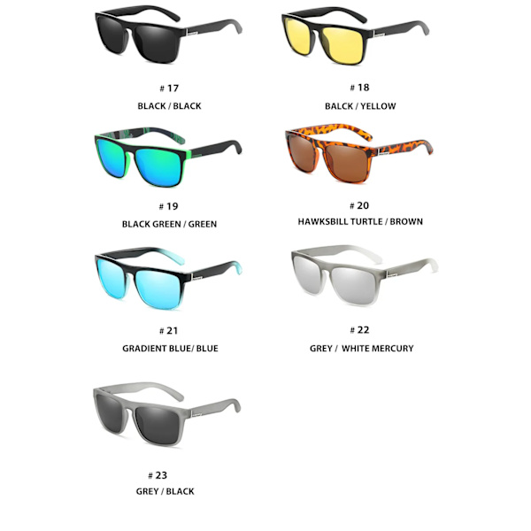 Laadukkaat, muodikkaat, mukautetut logolla varustetut neliönmuotoiset aurinkolasit, urheilulliset, polarisoidut miesten aurinkolasit 2024 C1 mens sunglasses