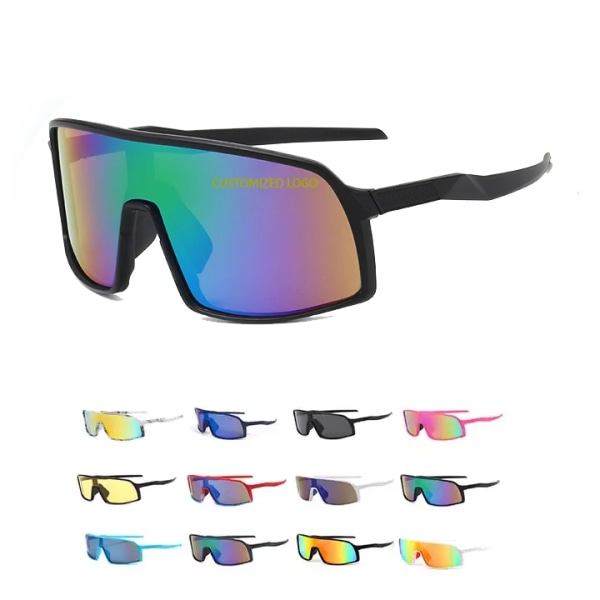 2024Hot Sælger Cykel Herre Solbriller Private Custom Logo Pc Solbriller Udendørs Sport Fremstillet I Kina Polariseret C12 Sports Glasses