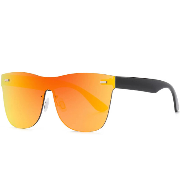 SKYWAY Luksus Brand Design Stelfri Enkelt Stykke Linse Solbriller Fashion Enkelt Linse Solbriller C4 As Picture