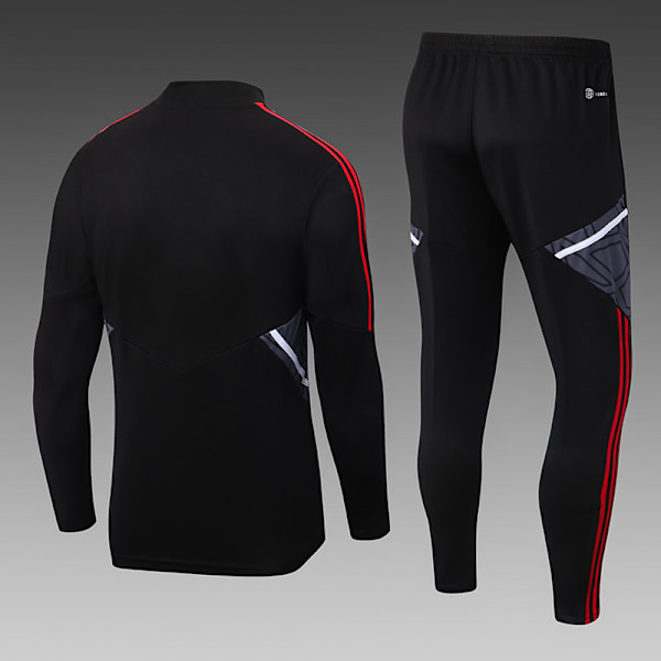 22-23 Manchester United Aikuisten/Lasten Pitkähihainen Jersey-asu XL