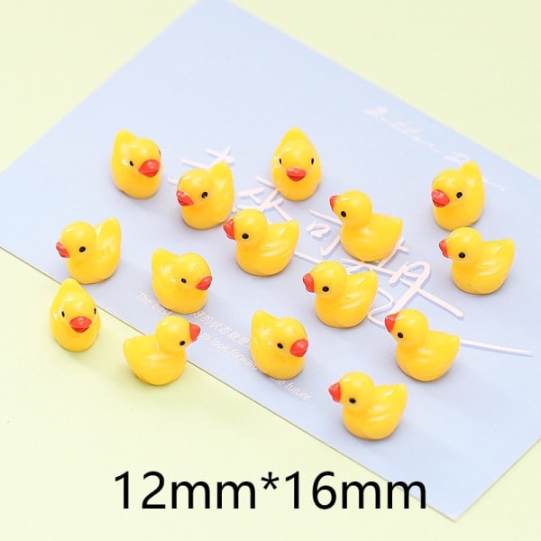 100/200 kpl Mini-kumihanhia Miniatyyrihartsiankkoja Keltainen Pieni D 200 kpl keltainen 200 kpl 200 kpl 200 pcs