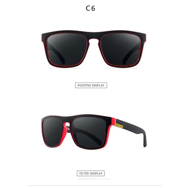 Polaroid Solbriller Unisex Firkantede Vintage Solbriller Berømt Mærke Polariseret Solbriller Retro Feminino til Kvinder Mænd 2149C6 2149C6 Polarized