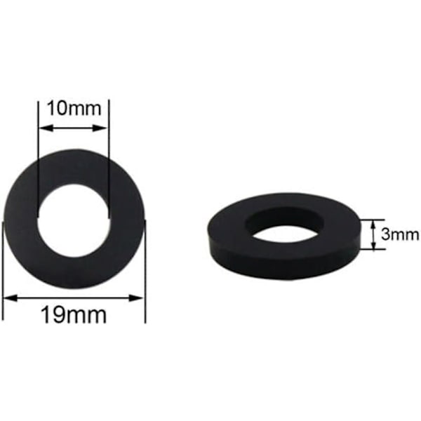 20 st O-Ring Kit Tätning för Sodastream Co2 Flaska Soda Club Blå Munstycke Reparation Tätningsring