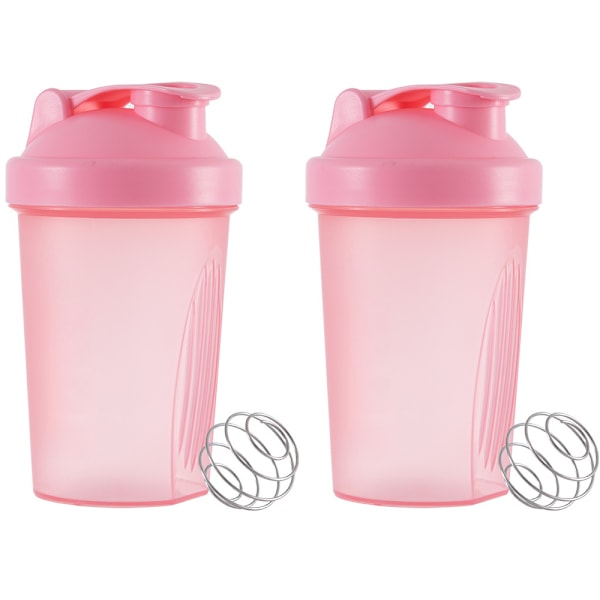 Klassisk Loop Top Shaker Flaska, Proteinshaker med Omrörare