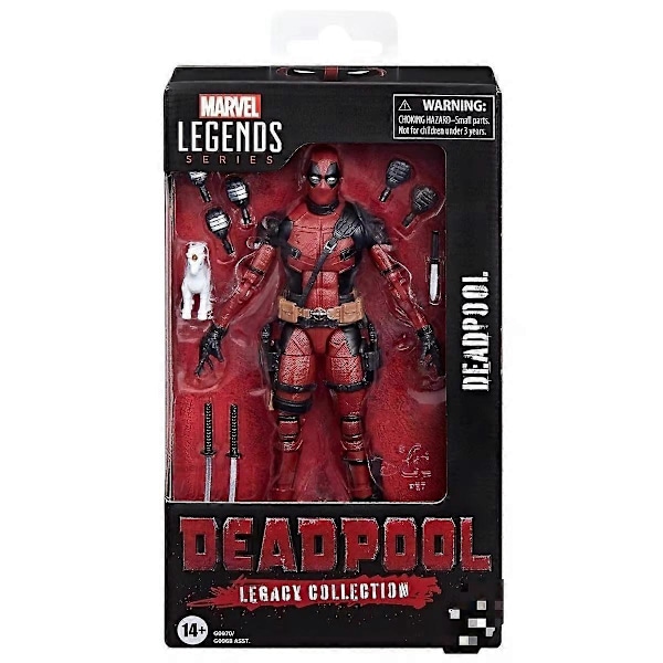 Deadpool Actionfigur X-Men Legends Series Figur Leddet Modell Dekorasjon Leke Gave