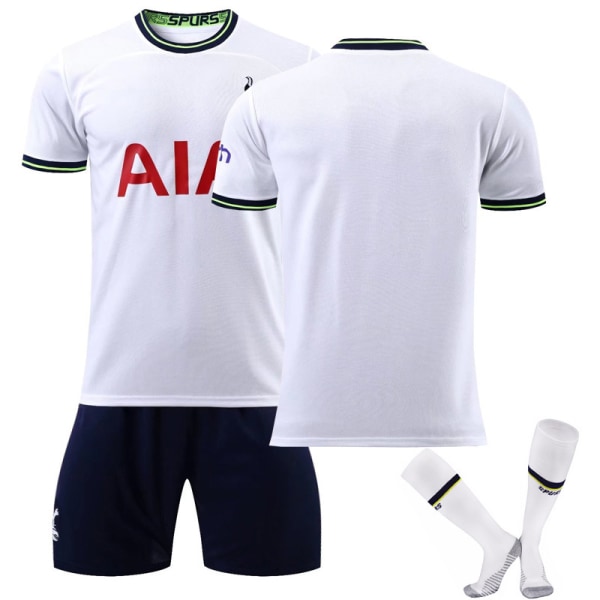 22-23 Tottenham Hotspur hemmatröja nr 10 Kane nr 7 Son Heung-min tröja kostym fotbollströja gratis tryck nummer varor No number socks #M