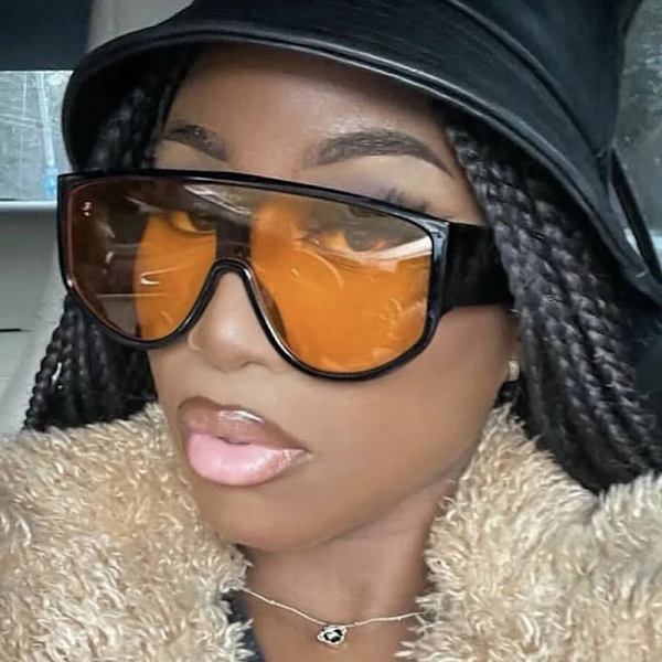 Tukkumyynti Ylisuuret Aurinkolasit 2024 Muoti Mukautettu Logo Brändi Mainos Aurinkolasit Miehille Naisille C6 Oversized  Sunglasses