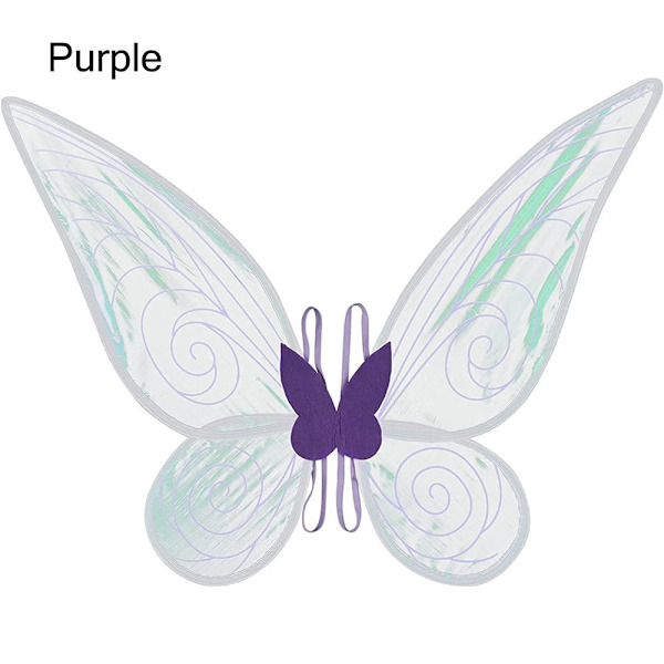 Halloween Kostumer Fe-Vinger Dress-Up Vinger purple