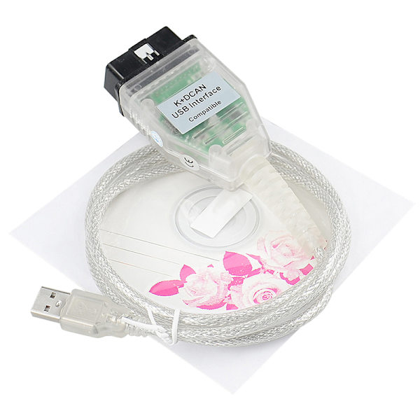 K DCAN Switch OBDII diagnostisk kabel IN-PA USB IN-PA FT232