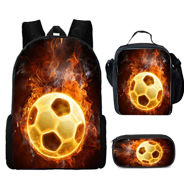 Barnfotbollsmatväska fodral student ryggsäck fotbollsfodral - Perfet Football Football backpack