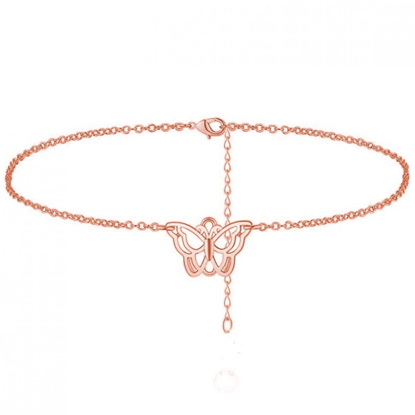 Butterfly Anklet Creative Hollow Butterfly Beach Anklet Sum A