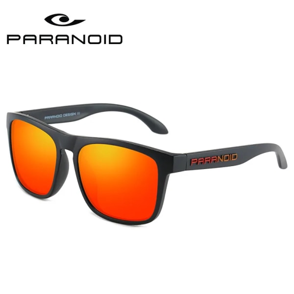 PARANOID P8818 Nye Fashion Square Polariseret Solbriller Sports Kørsel Solbriller Hot Selling Fiske Briller C4