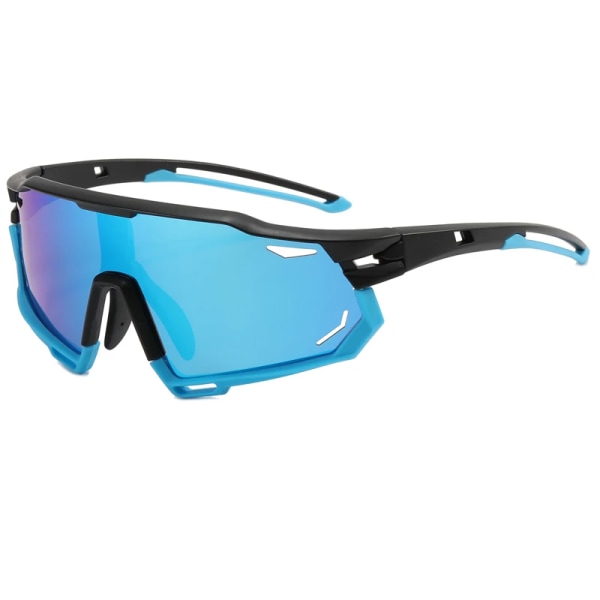 2024 Uv400 Spegel solglasögon löpning resor cykelglasögon oem sport poloariserad solglasögon silver lins sport solglasögon C3 Polarized Lens