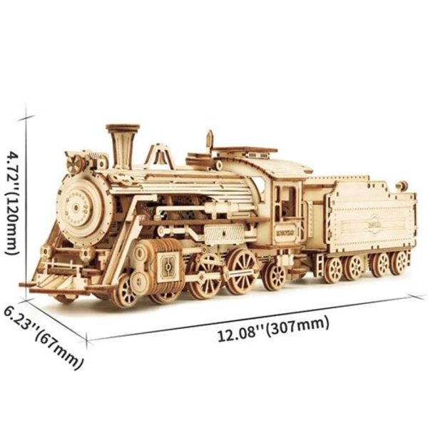 Puslespil 3D En Bo? Te ROKR Damptog 308 stykker
