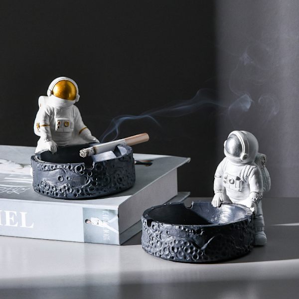 Astronaut Askebæger Resin Håndværk Dekoration Rygning Tilbehør