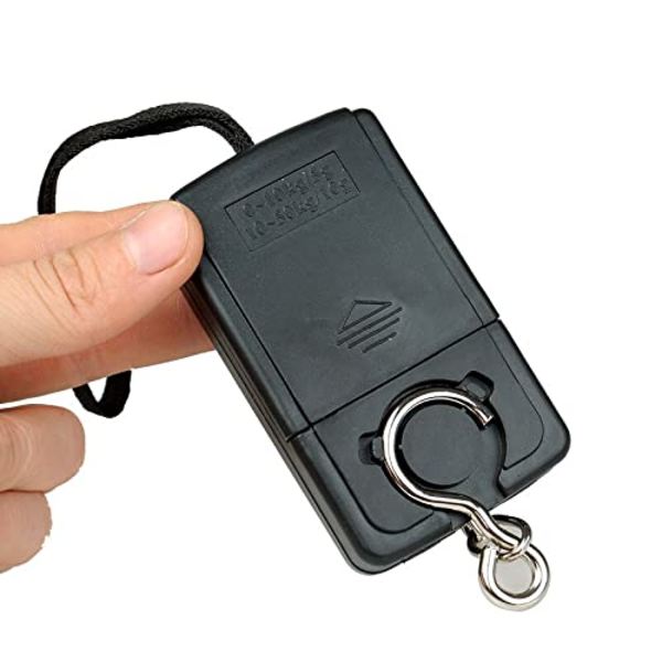 Matkalaukkuvaa'an kannettava digitaalinen vaaka elektroninen matkalaukkuvaa'an ripustusvaa'an matkalaukkuvaa'an 40 kg taustavalaistuksella (paristokäyttöinen)