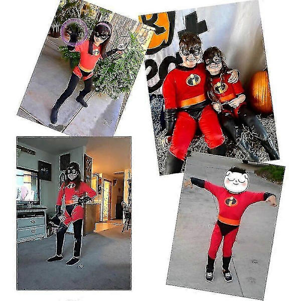 The Incredibles Kostymdräkt Halloweenfest Karneval Hög Kvalitet Man MAN 190