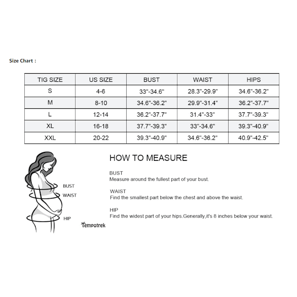 One Piece Graviditetsbadedragt Rygløs Monokini Dyb V-hals Sort L L